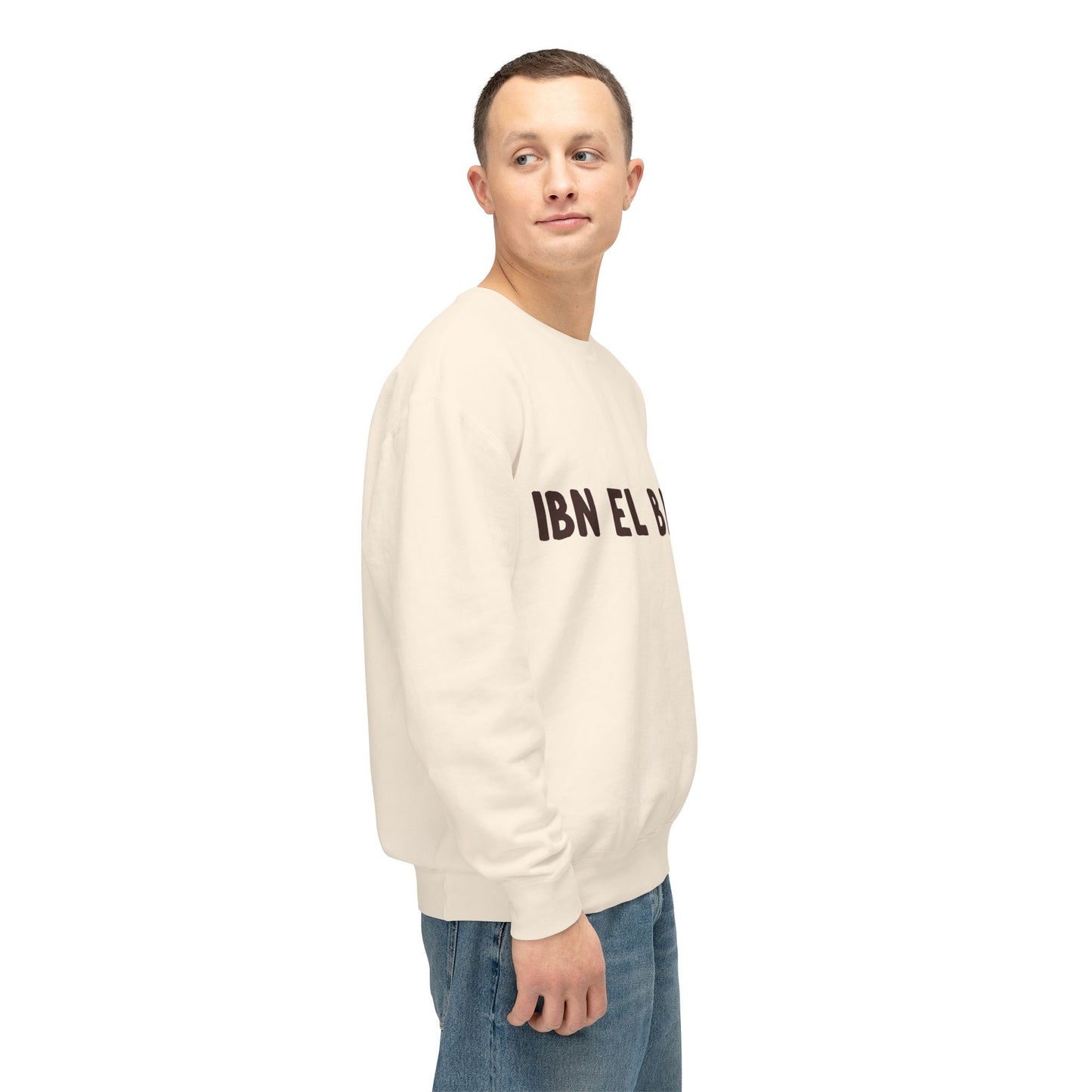 'Ibn El Balad' (Son of the Land)  Lightweight Cotton Crewneck Sweatshirt