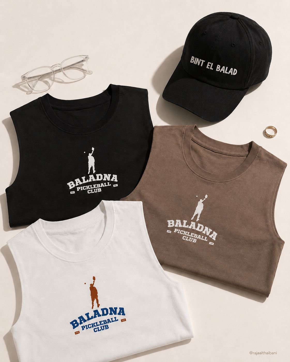 Baladna Pickleball Women’s Crop Tank