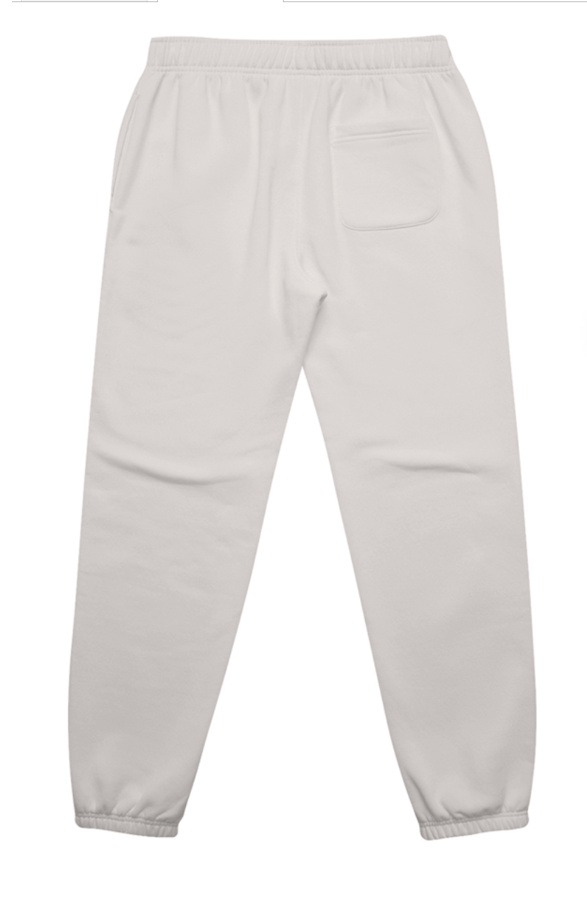 Bint el Balad™ Embroidered Heritage Track Pants in Bone