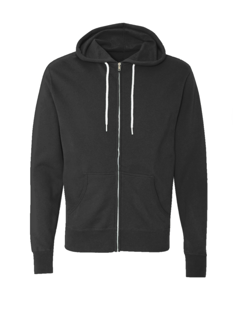 Ibn El Balad™ — Lightweight Full-Zip Cotton Hoodie [Print]