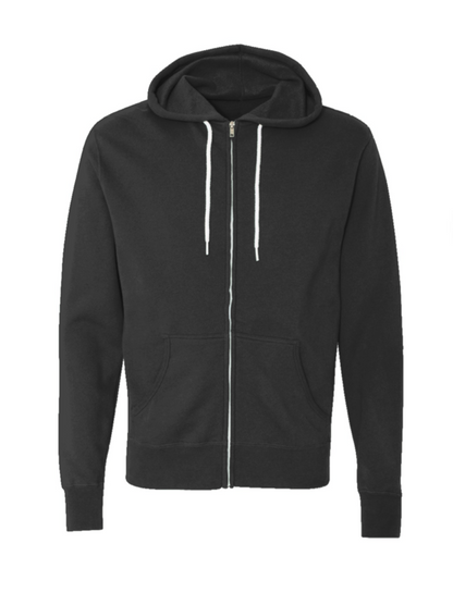 Ibn El Balad™ — Lightweight Full-Zip Cotton Hoodie [Print]