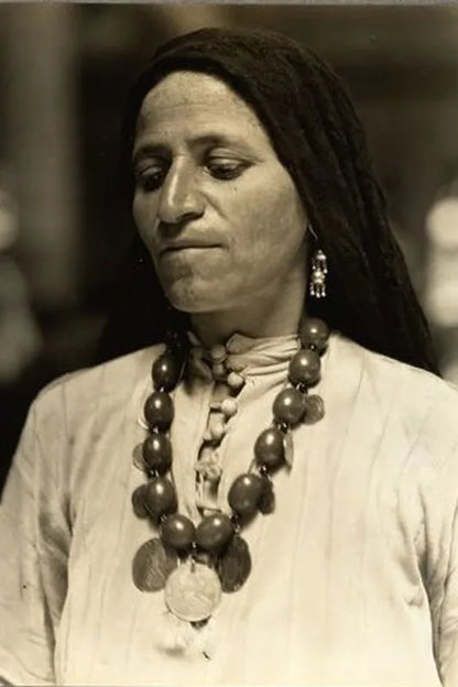 'Not Alien' Heritage Greeting Card [Red & Green] [Gift] | Syrian Immigrant, Ellis Island, 1926