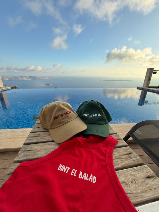 Bint El Balad™  Embroidered ’47 Clean Up Cotton Cap